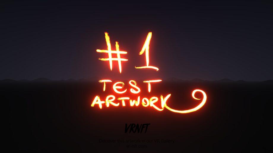 Test VR NFT Artwork #1
